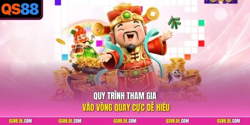 Quy trình tham gia vào vòng quay cực dễ hiểu